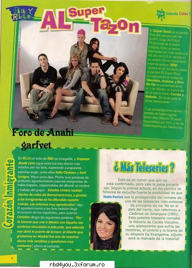 articole... - anahi_rebelde - RBD y R3B3LD3
