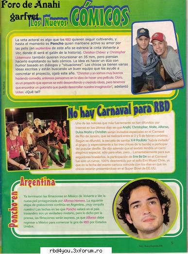 articole... - anahi_rebelde - RBD y R3B3LD3