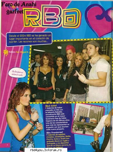articole... - anahi_rebelde - RBD y R3B3LD3