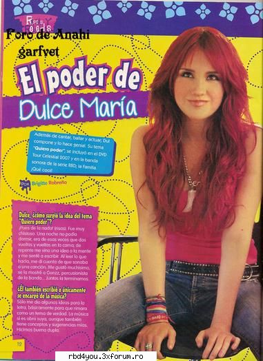 articole... - anahi_rebelde - RBD y R3B3LD3