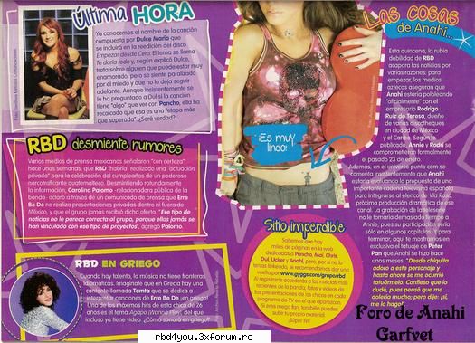 articole... - anahi_rebelde - RBD y R3B3LD3