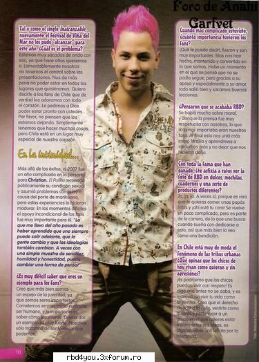articole... - anahi_rebelde - RBD y R3B3LD3