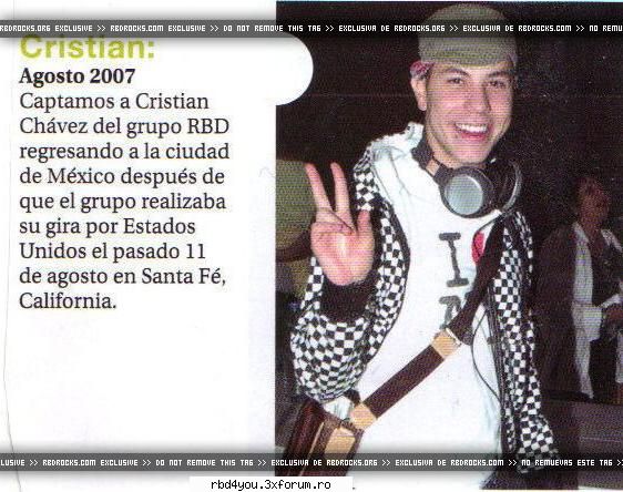 articole... - anahi_rebelde - RBD y R3B3LD3