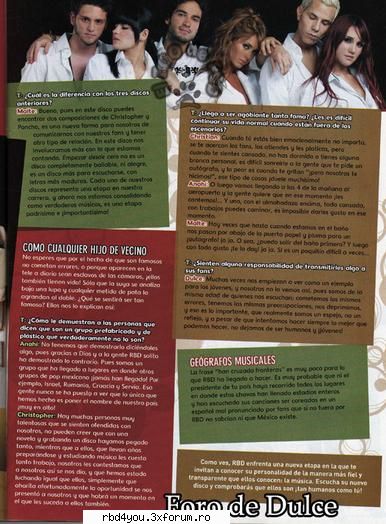 articole... - anahi_rebelde - RBD y R3B3LD3