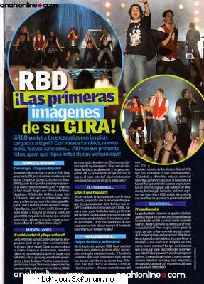articole... - anahi_rebelde - RBD y R3B3LD3