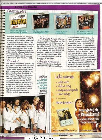 articole... - anahi_rebelde - RBD y R3B3LD3