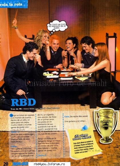 articole... - hilary_vondy - RBD y R3B3LD3