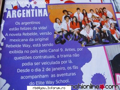 articole... - anahi_rebelde - RBD y R3B3LD3