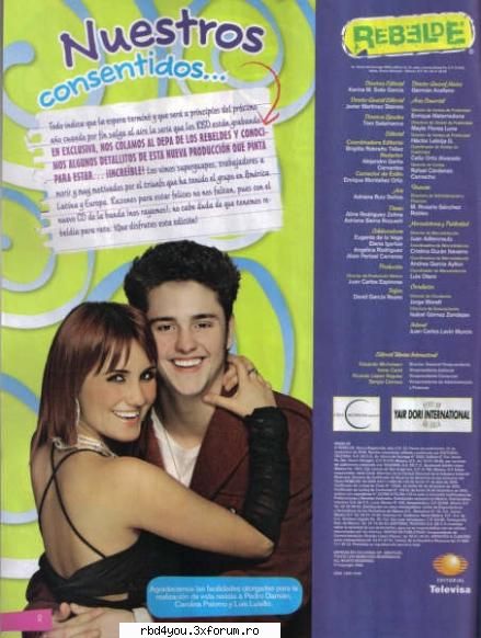articole... - anahi_rebelde - RBD y R3B3LD3