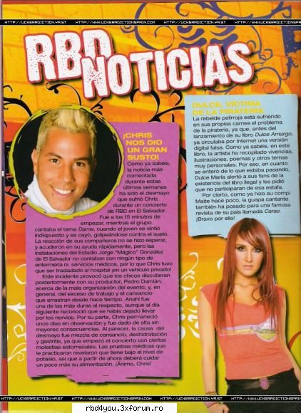 articole... - anahi_rebelde - RBD y R3B3LD3