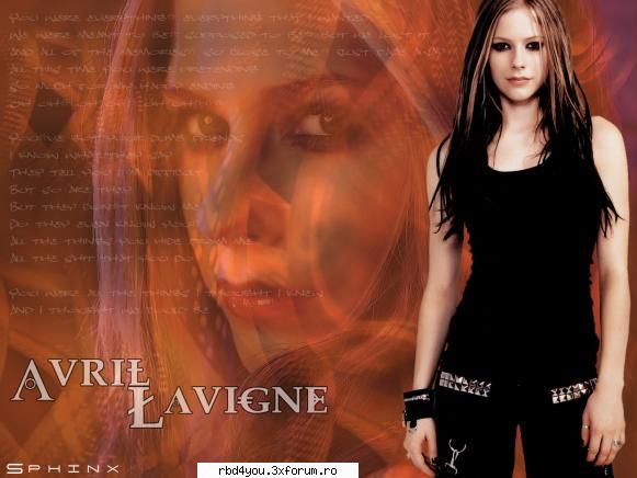 avril lavigne - canta fain...;) - muzik