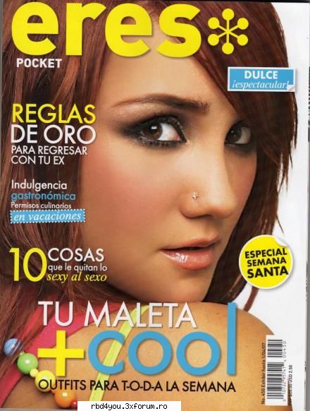 dulce in revista eres - rbdulce_rob - Dulce