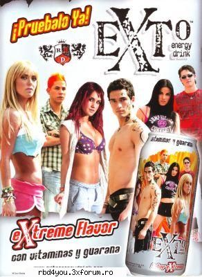 energizant - rbd au faqt reklama la energizant,burgeri etc.dul - RBD y R3B3LD3