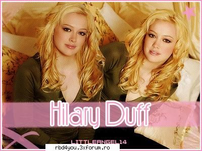 hilary duff - dulce ruxandra - muzik