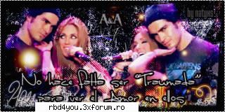 los A - anahi_rebelde - traume