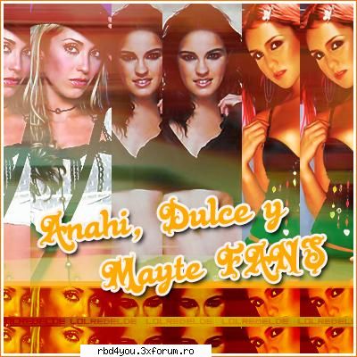 los princessas - anahi_rebelde - traume