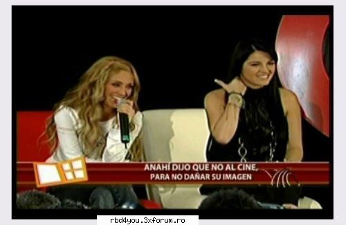 may y any - anahi_rebelde - traume