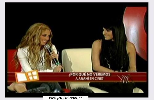 may y any - anahi_rebelde - traume