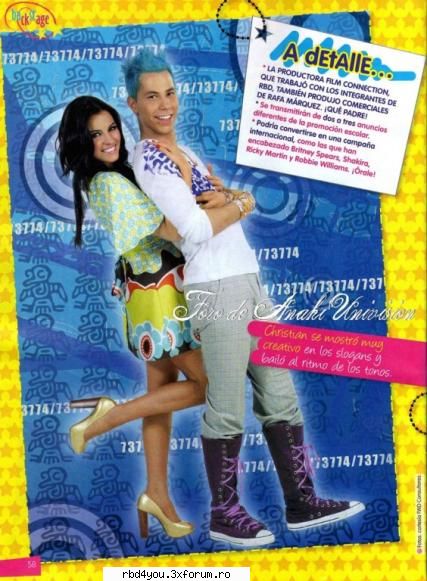 may y chris - anahi_rebelde - traume