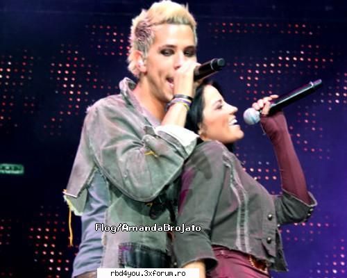 may y chris - anahi_rebelde - traume