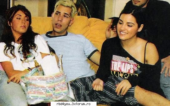 may y chris - anahi_rebelde - traume