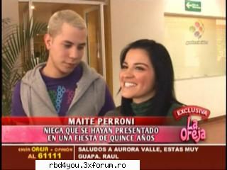 may y chris - anahi_rebelde - traume