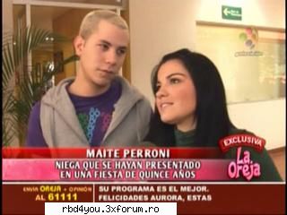may y chris - anahi_rebelde - traume
