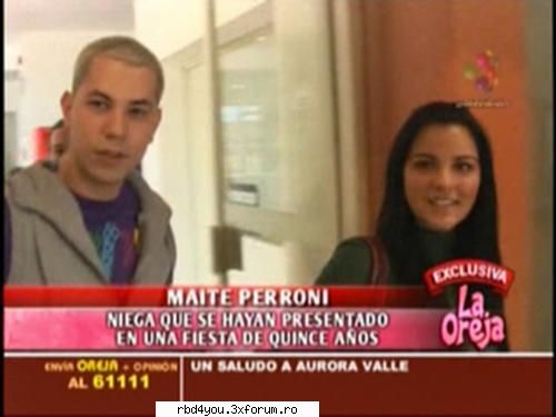 may y chris - anahi_rebelde - traume