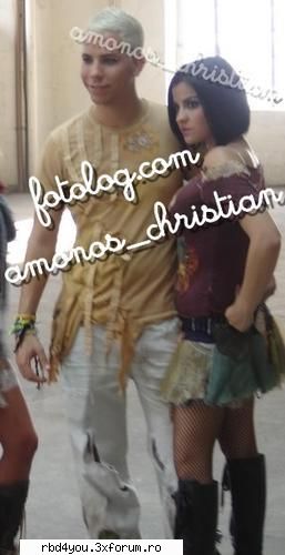 may y chris - anahi_rebelde - traume