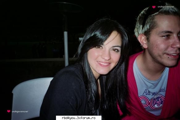 may y chris - anahi_rebelde - traume