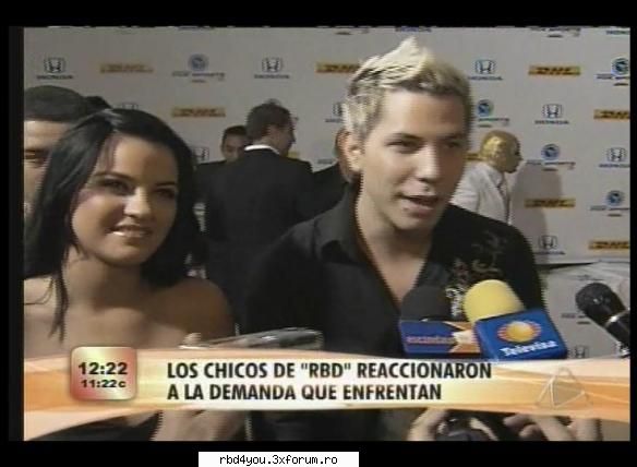 may y chris - anahi_rebelde - traume