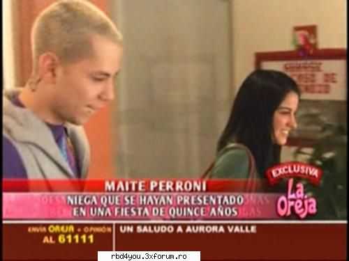 may y chris - anahi_rebelde - traume