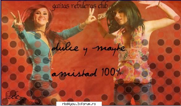 may y dulc3 - anahi_rebelde - traume