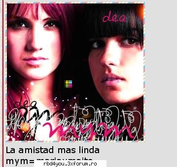 may y dulc3 - anahi_rebelde - traume