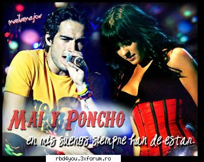 poza preferata k may... - D... Mayte y Poncho para siempre cn mai e fan - Maite