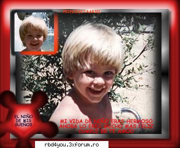 poze cu ucker pe cand era mik - hilary_vondy - Christopher